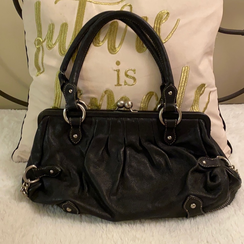 Kenneth Cole black handbag used